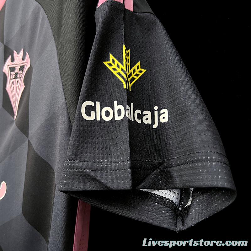 23/24 Albacete Balompie Away Black Jersey