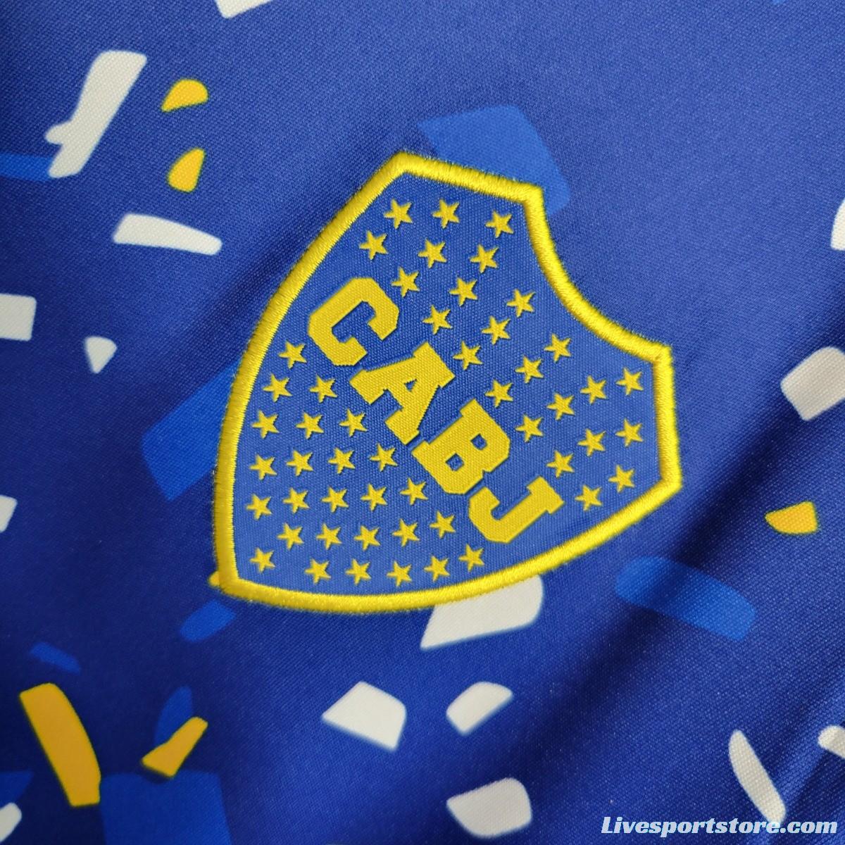 23/24 Boca Juniors Blue Training Jersey