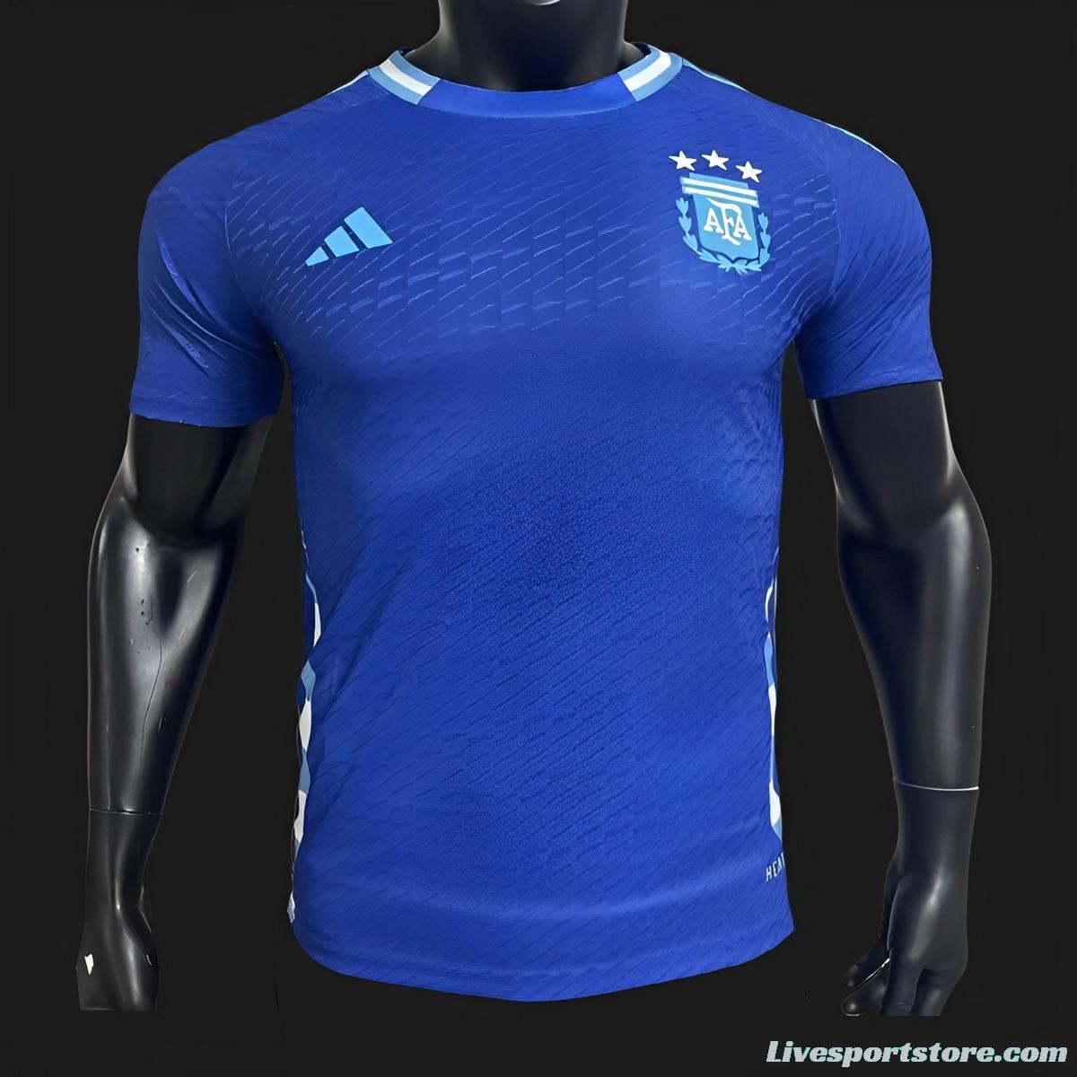 Player Version 2023 Argentina Away Jersey