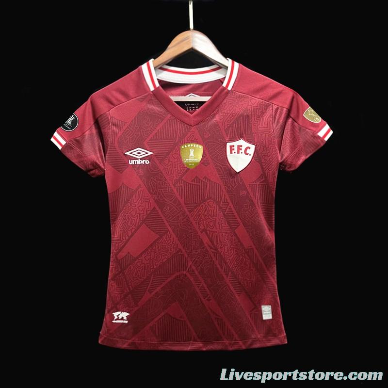 22/23 Women Fluminense Third Jersey Full Patch