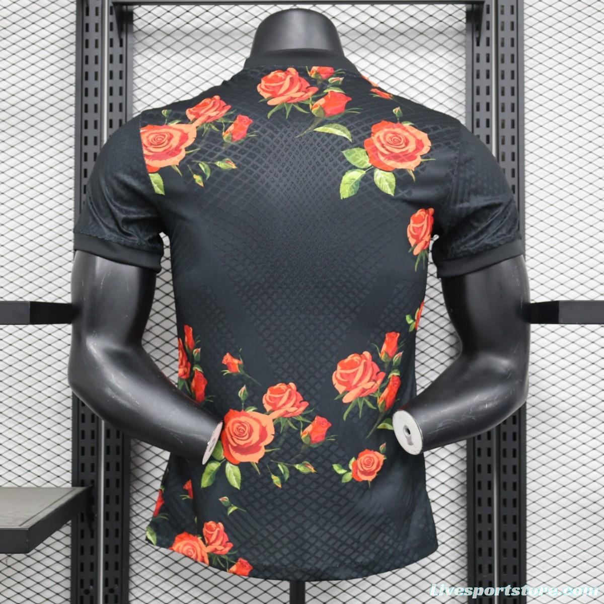 Player Version 2023 Japan Black Rose Jersey