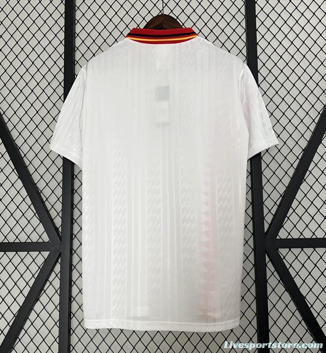 Retro 1994 Spain Away White Jersey