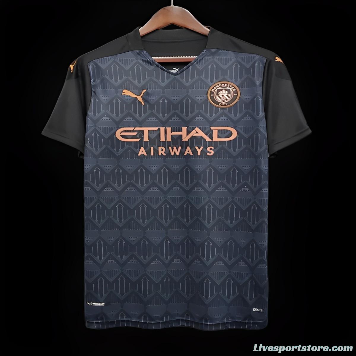 Retro 20/21 Manchester City Away Black Jersey