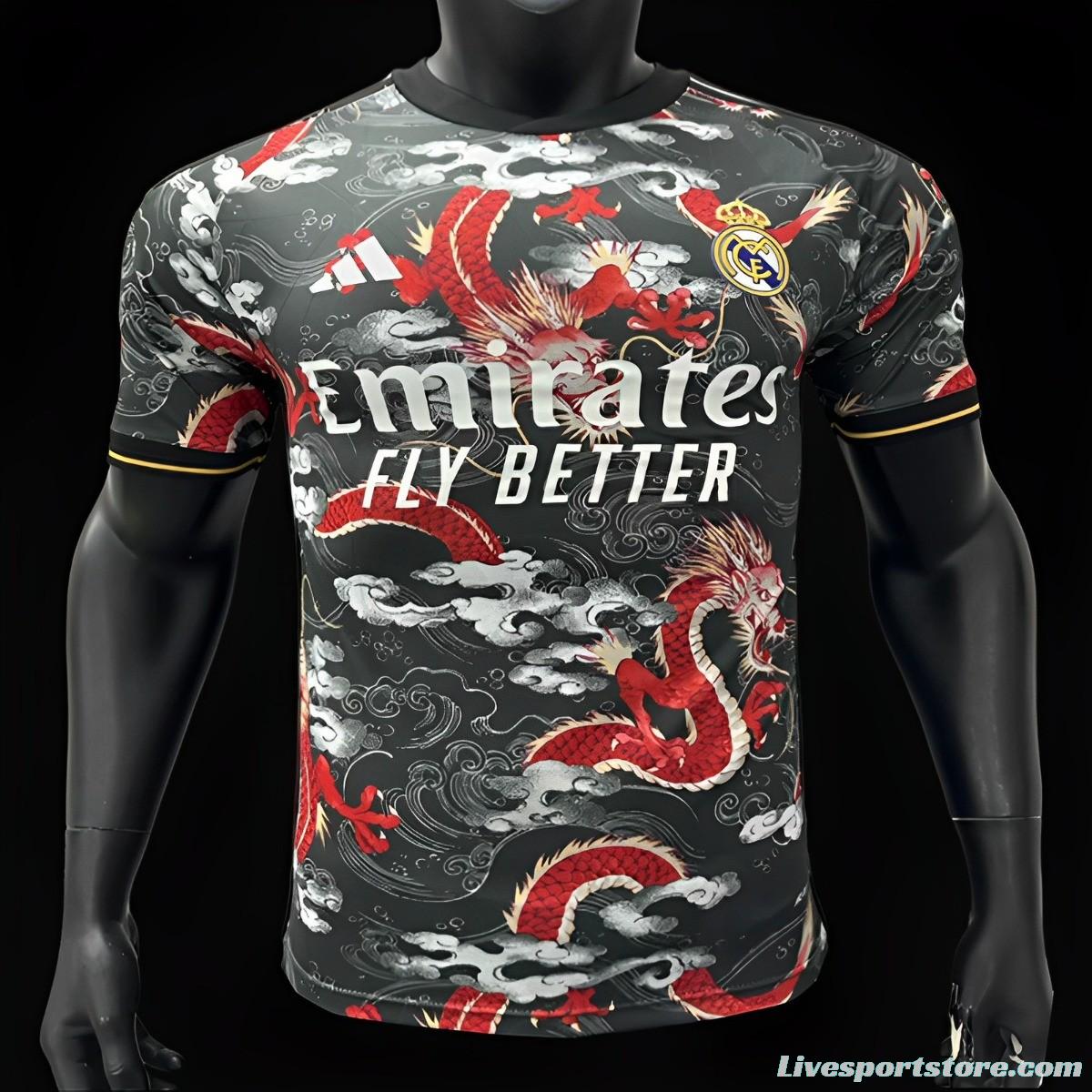 Player Version 24/25 Real Madrid Dragon Special Jersey