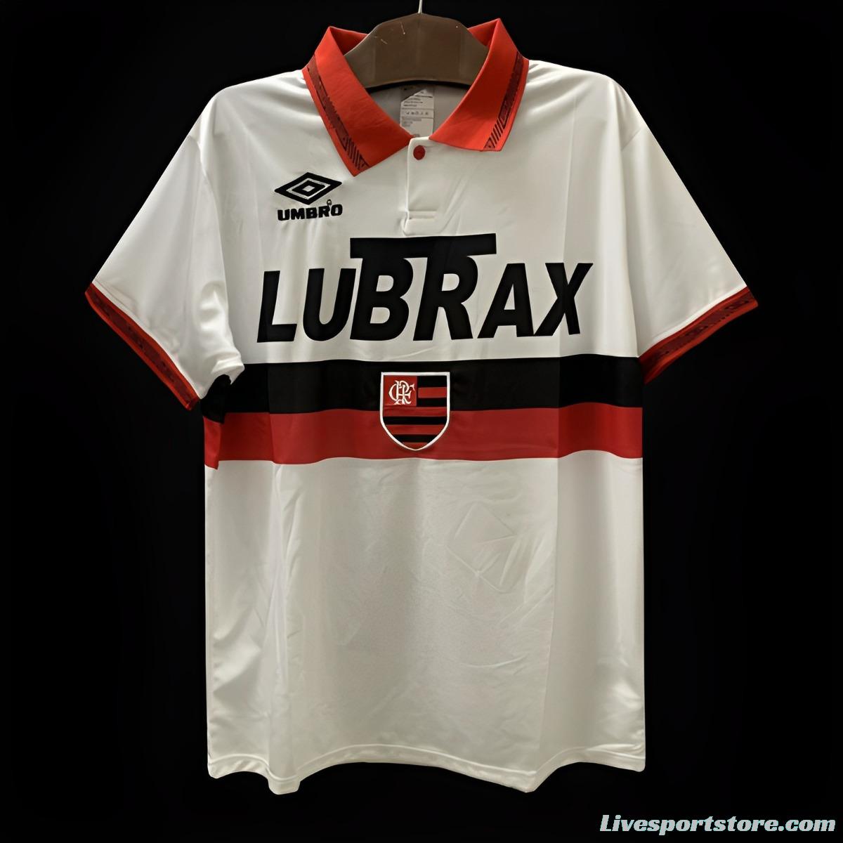 Retro 93/94 Flamengo Away White Jersey