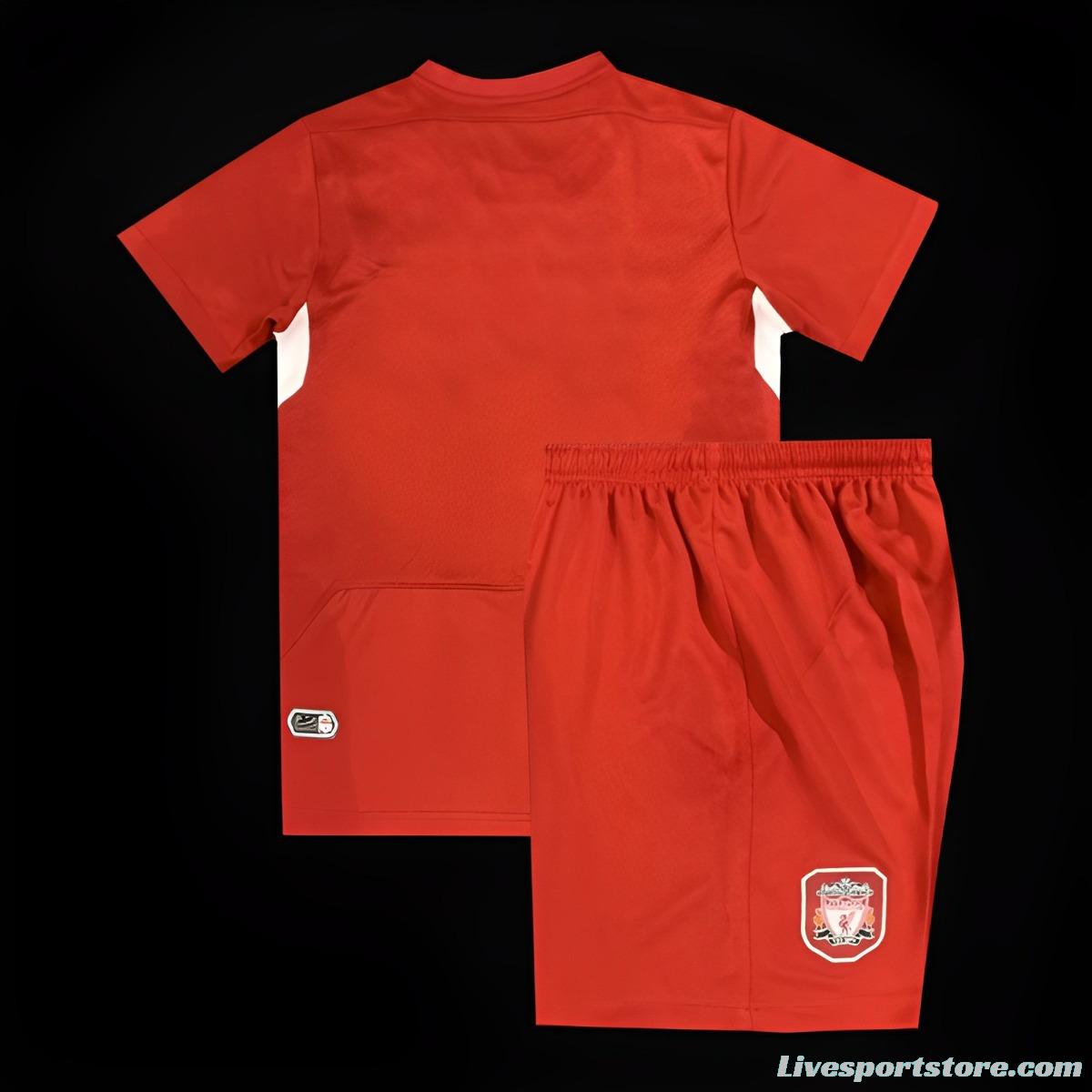 Retro Kids 04/05 Liverpool Home Jersey