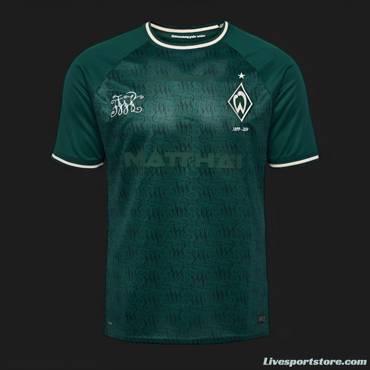 23/24 Werder Bremen 125th Anniversary Green Jersey