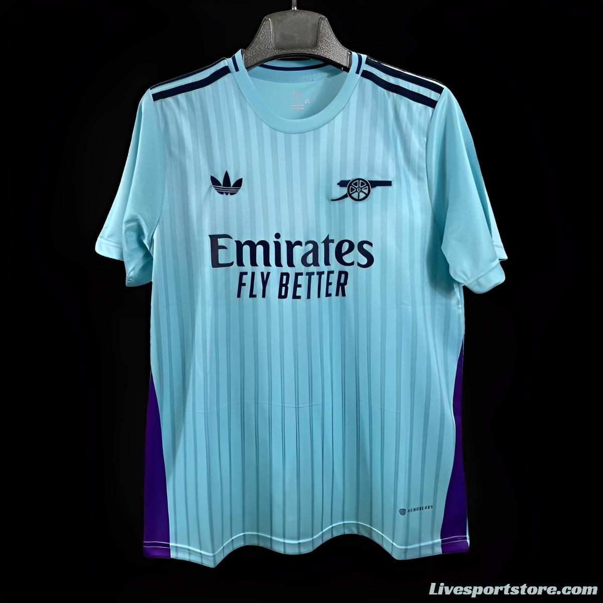 24/25 Arsenal Away Blue Jersey