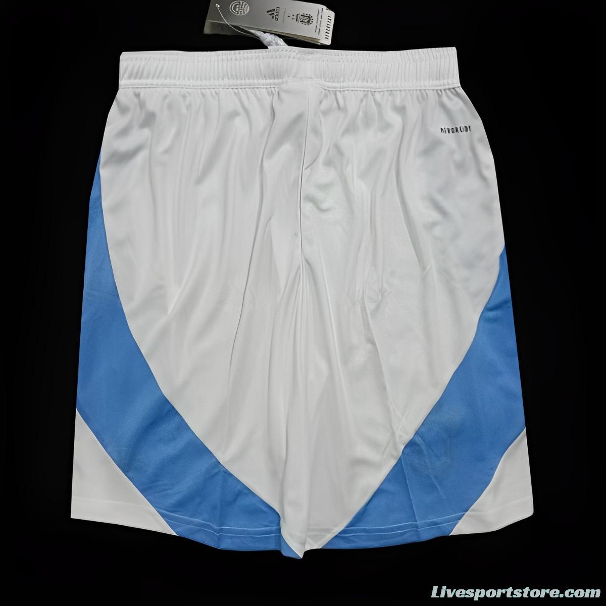 2024 Argentina Home White Shorts