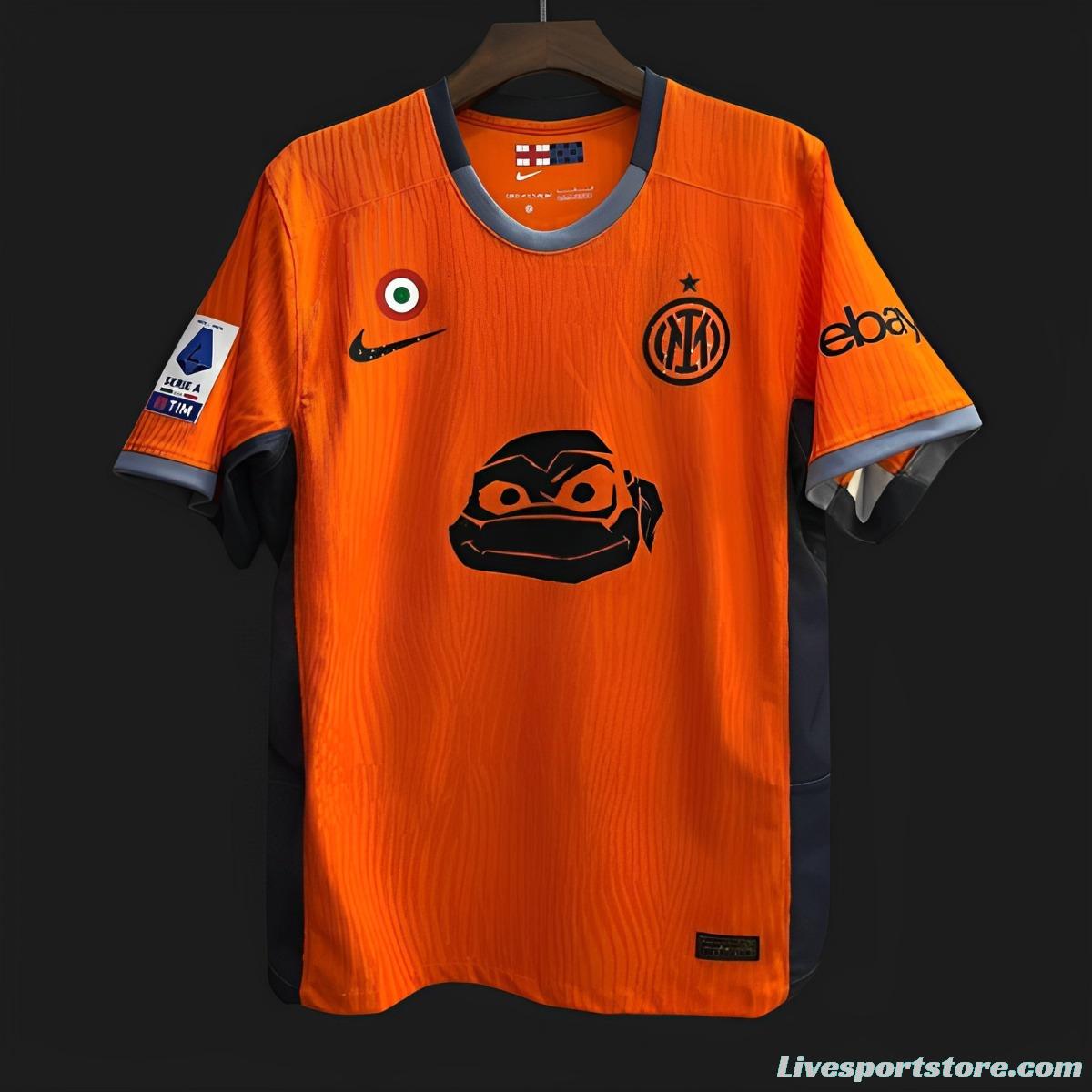 Player Version 23/24 Inter Milan  Ninja Turtles Third Jersey