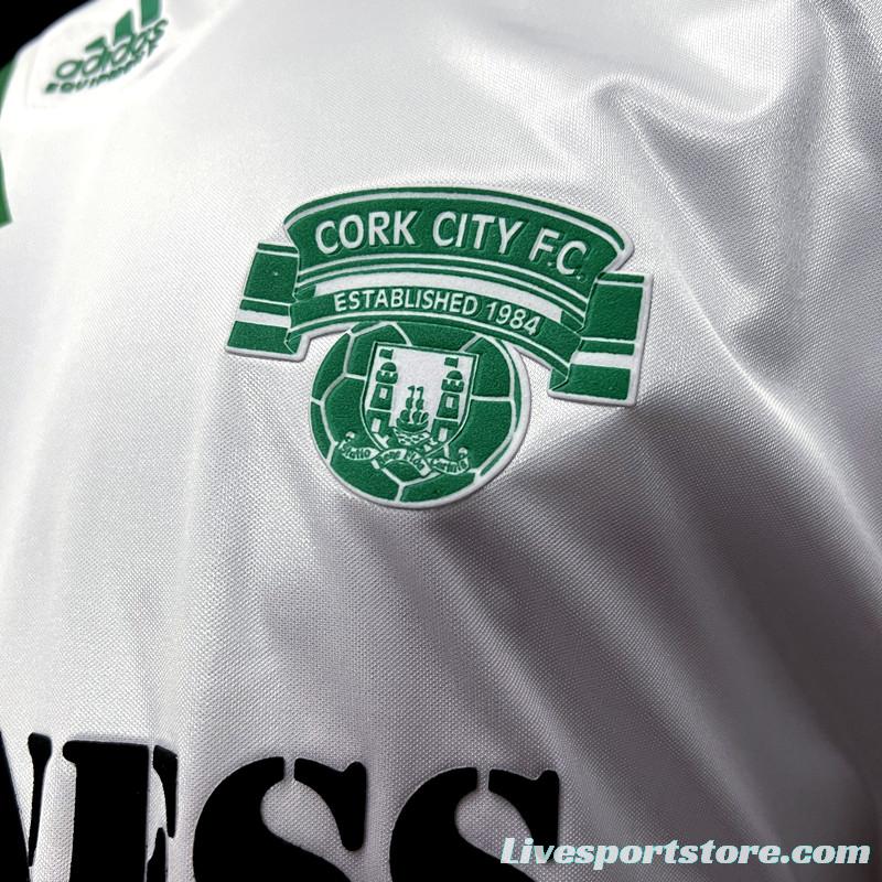 Retro 1992/94 Ireland Cork City Away Soccer Jersey