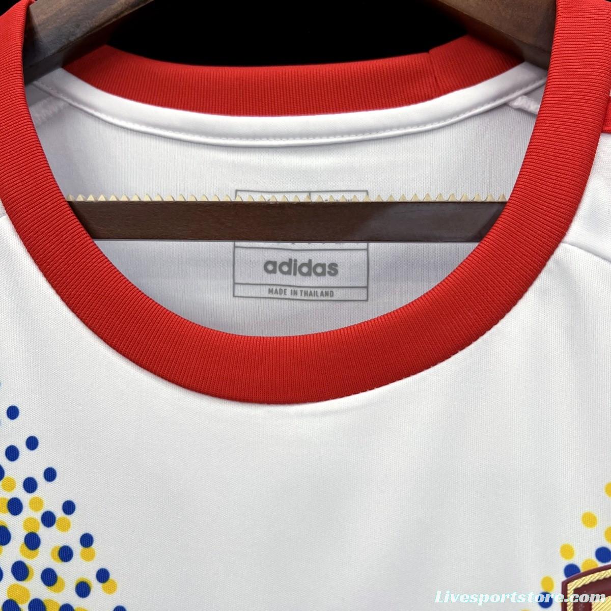 2024 Venezuela Copa America Away White Jersey