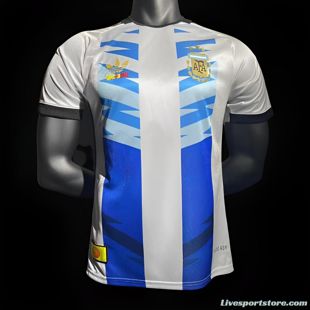 Player Version 2024 Argentina x Dragon Ball Special Jersey