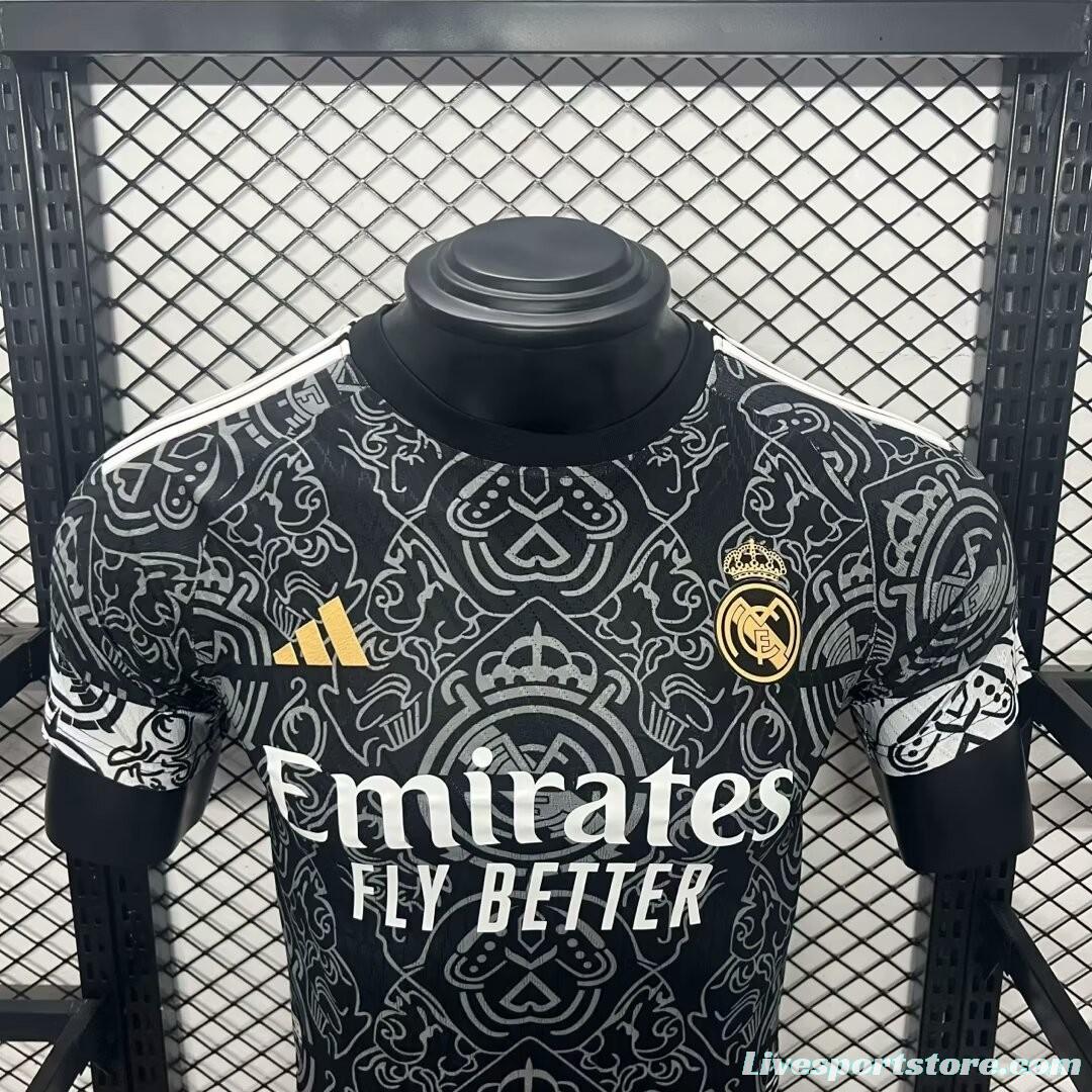 Player Version 24/25 Real Madrid Black Special Jersey