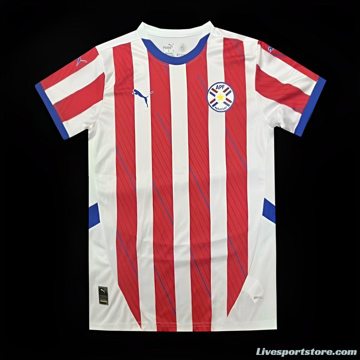 2024 Paraguay Home Jersey