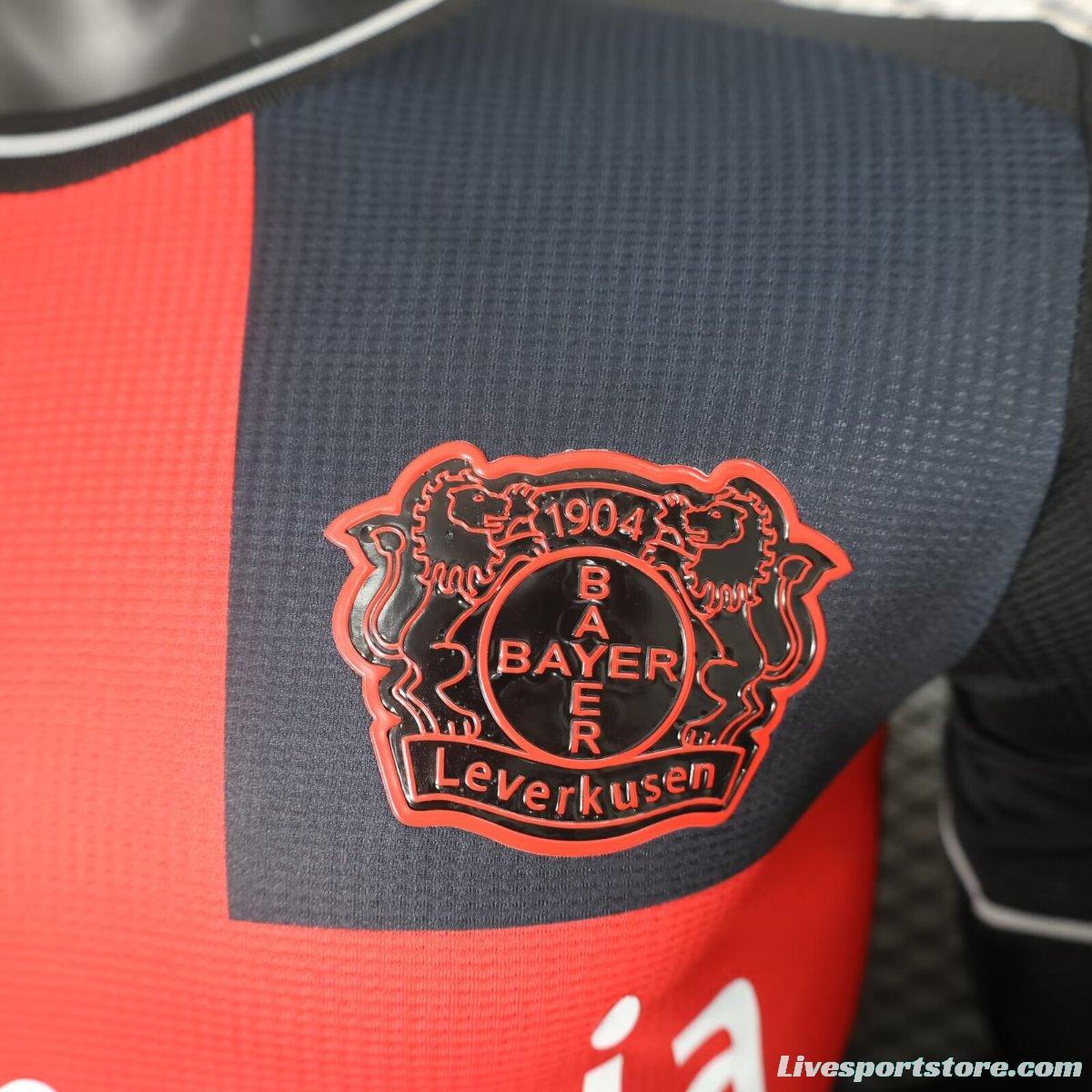 Player Version 23/24 Bayer 04 Leverkusen Home Jersey