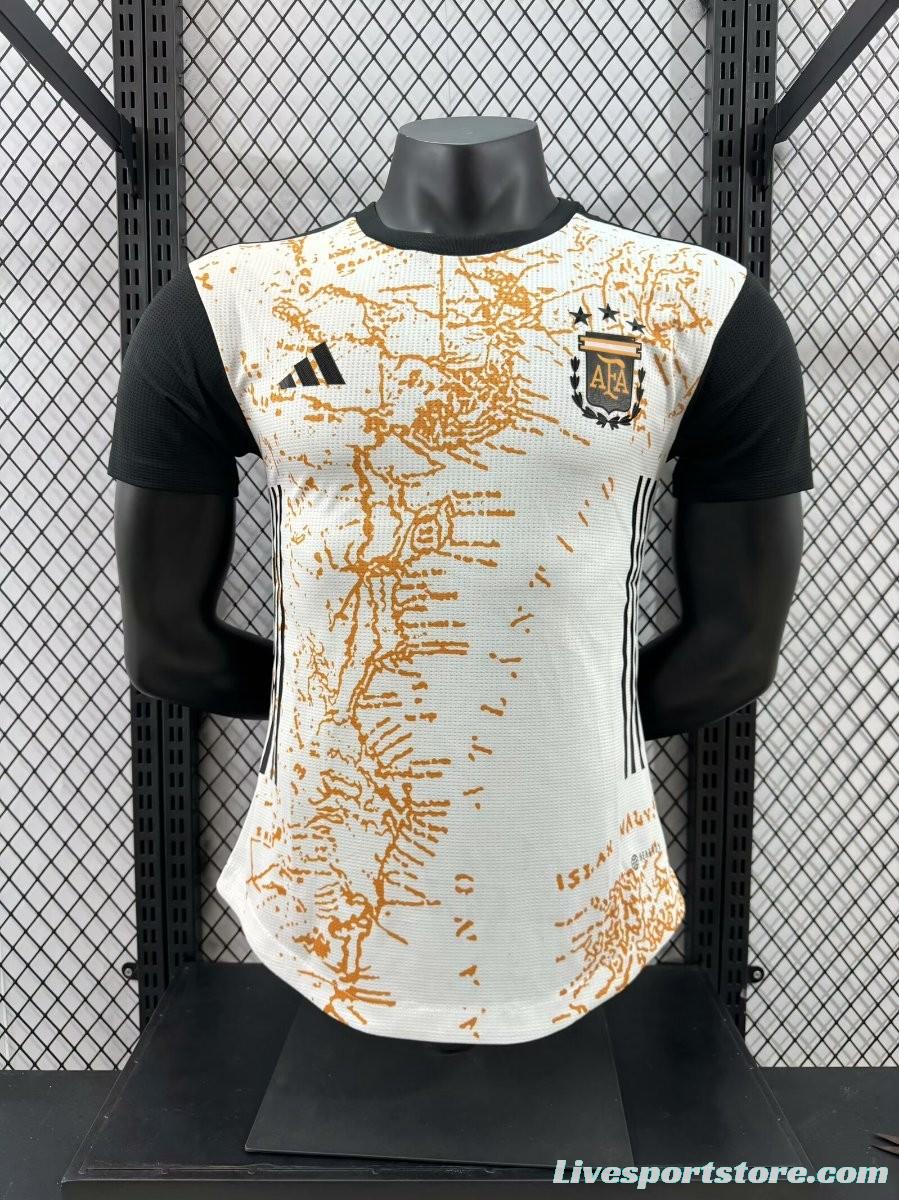 Player Version 2024 Argentina Maradona Special Tribute Jersey