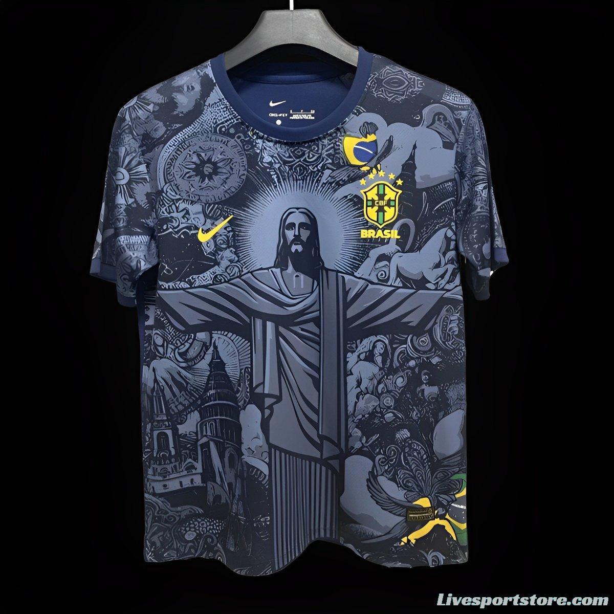 2024 Brazil Copa America Goalkeeper Concept Jersey