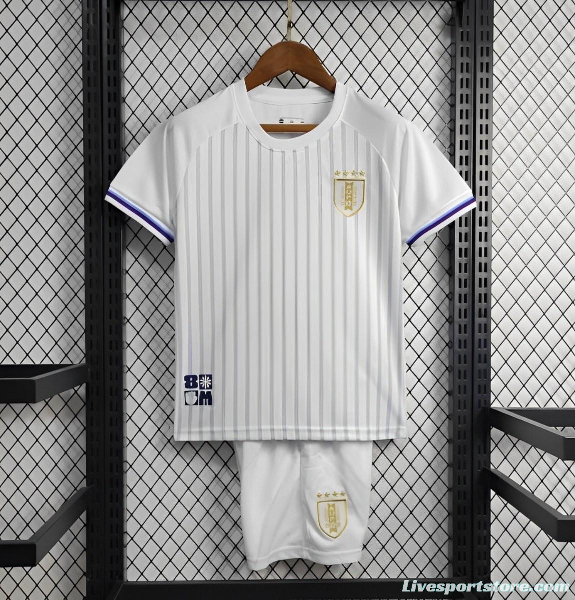 2024 KIDS Uruguay Away Jersey