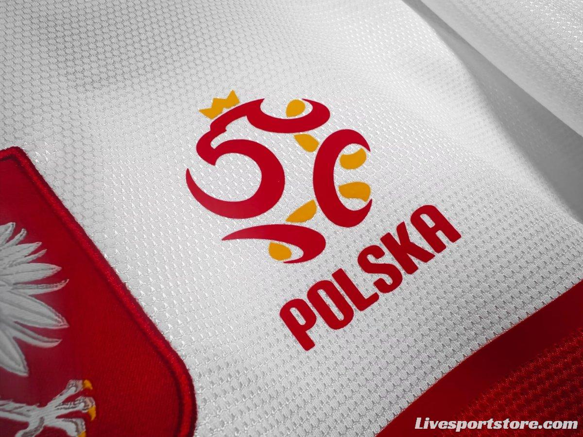 Retro 2012 Poland Home Jersey