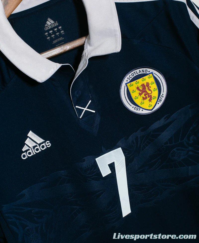 Retro 2011/13 Scotland Home Jersey