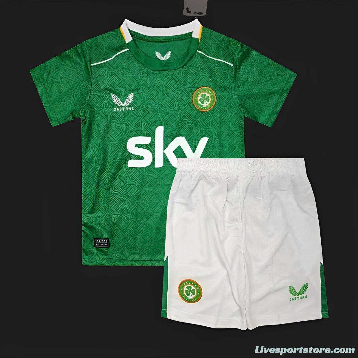 2024 Kids Ireland Home Jersey