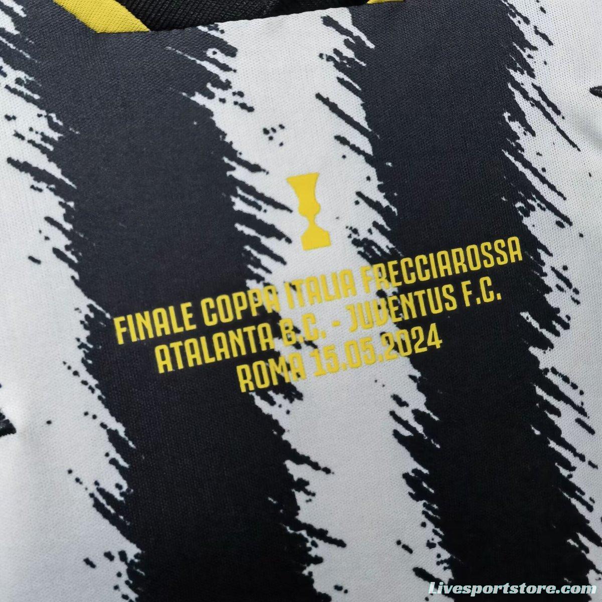 23/24 Juventus Home Coppa Italia Final Jersey