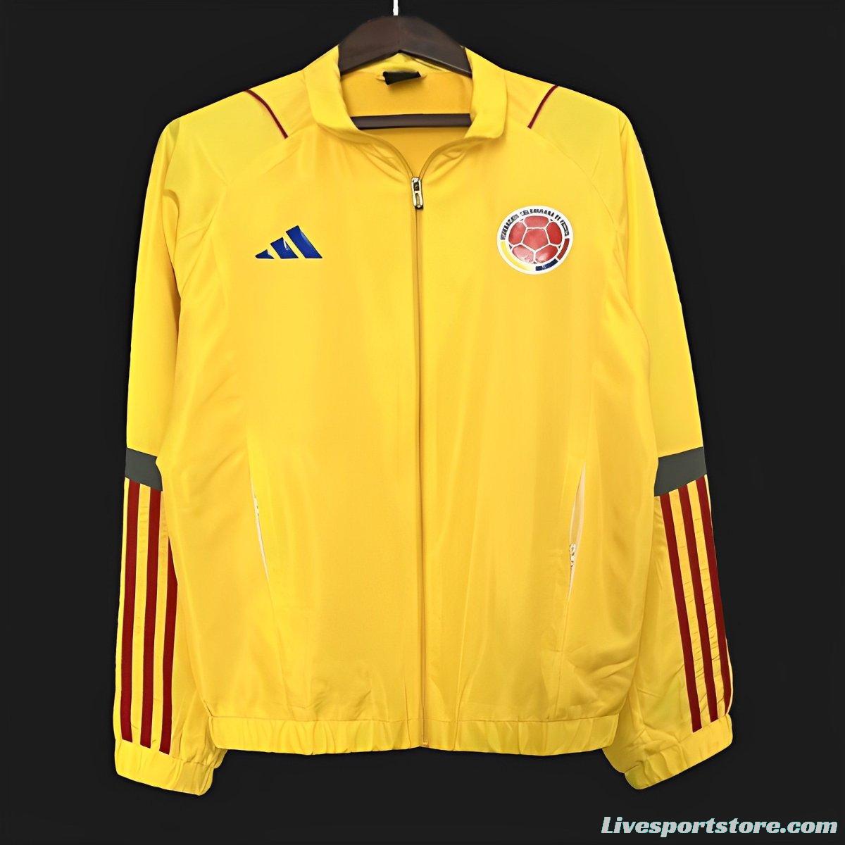 2024 Colombia Home Yellow Windbreaker