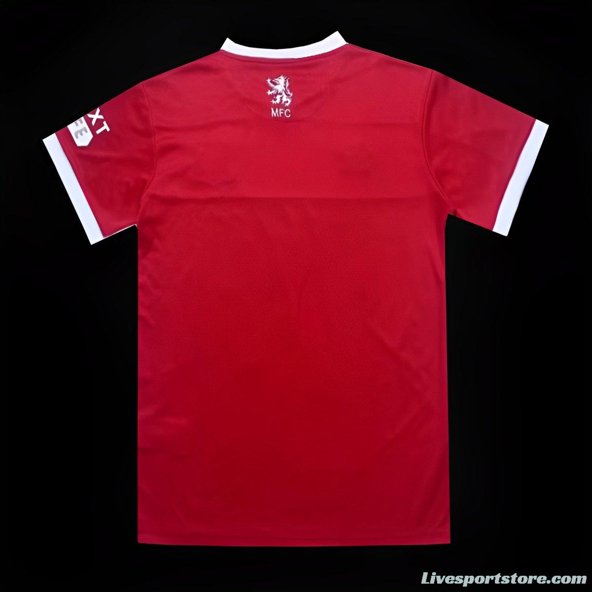 24/25 Middlesbrough Home Jersey