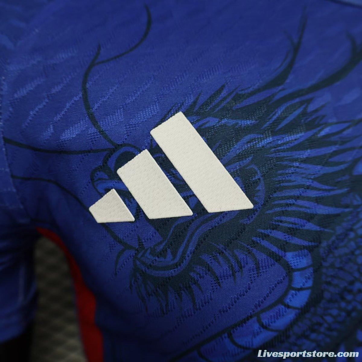 Player Version 2024 Japan Dragon x Samurai Pattern Special Jersey