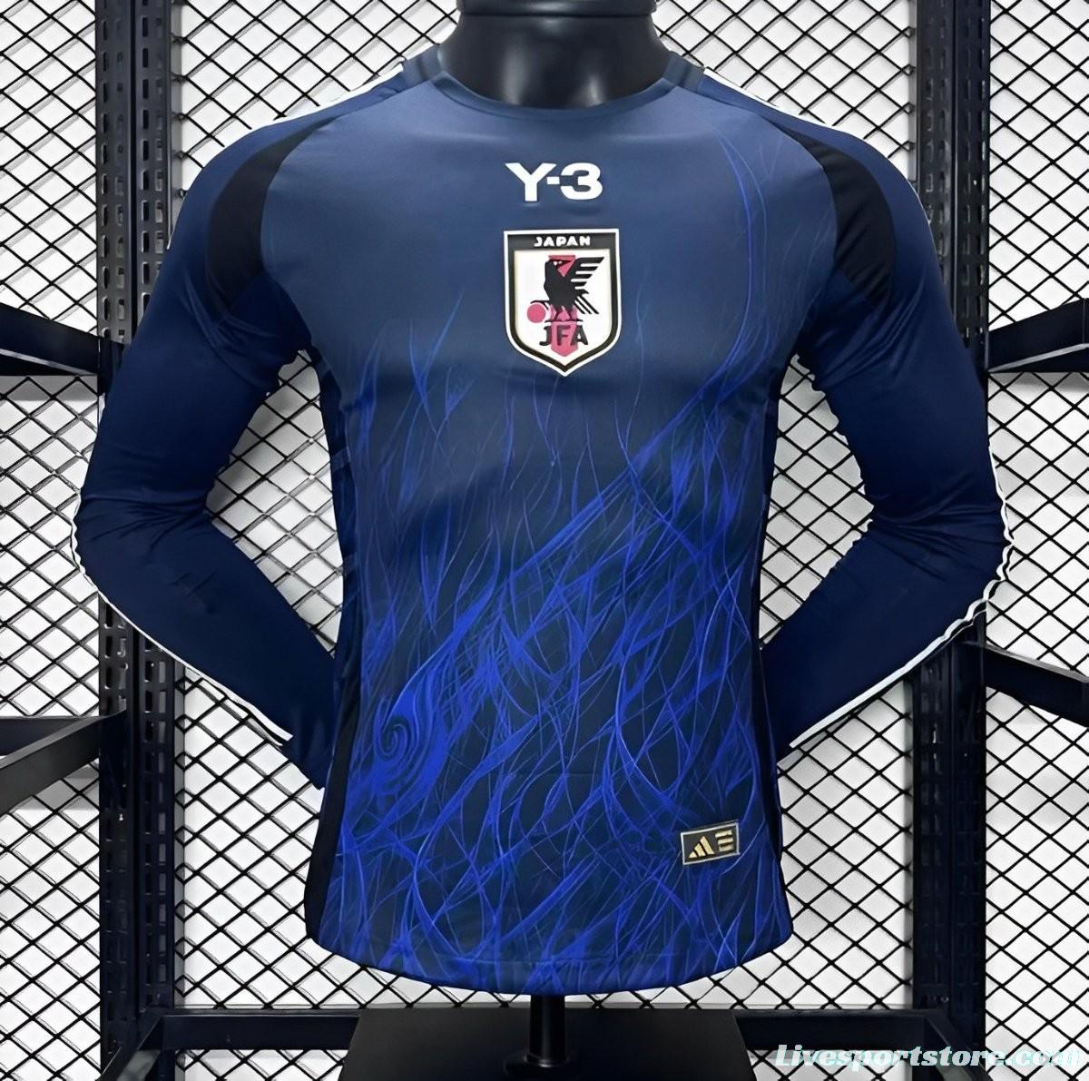 Player Version 2024 Japan Home Long Sleeve Jersey