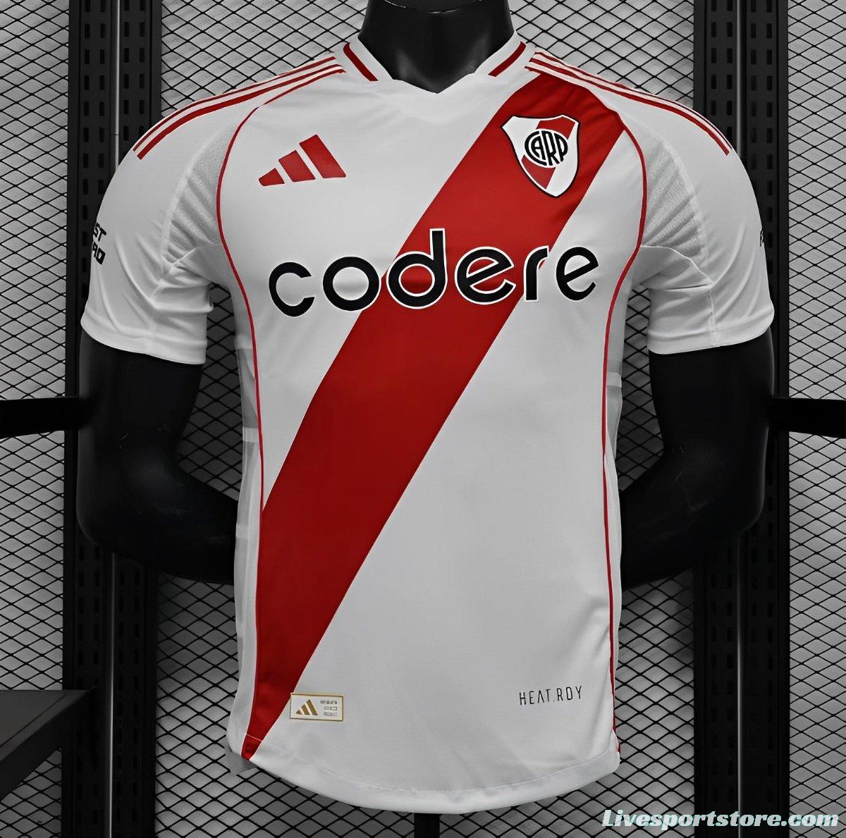 Player Version 24/25 River Plate Home Jersey