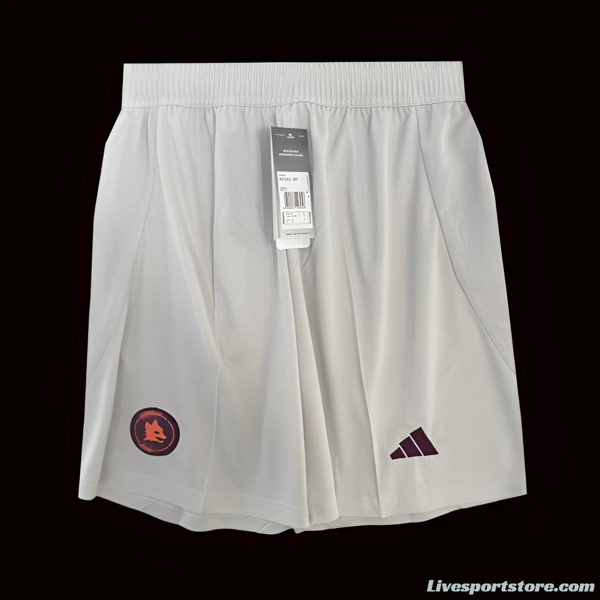 24/25 AS Roma Away Shorts