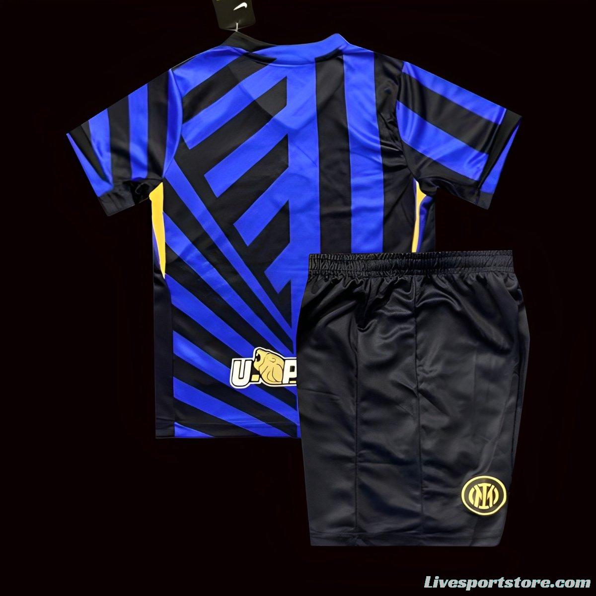 24/25 Kids Inter Milan Home Jersey