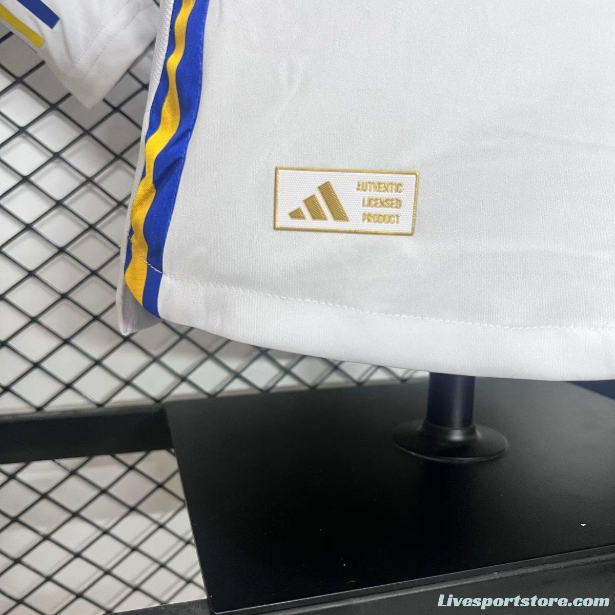 Player Version 24/25 Boca Juniors Away White Long Sleeve Jersey