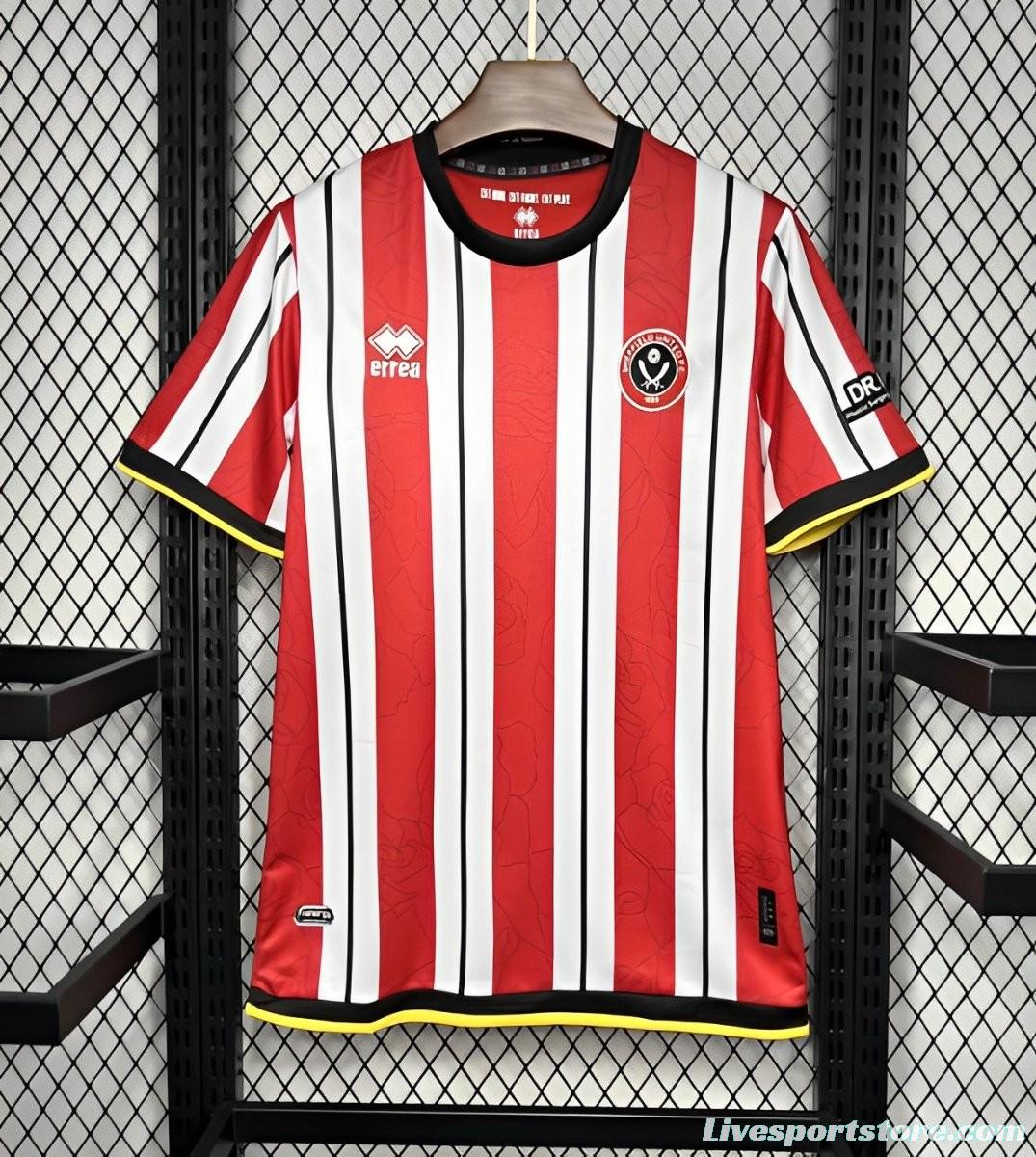 2024/25 Sheffield United F.C. Home Jersey