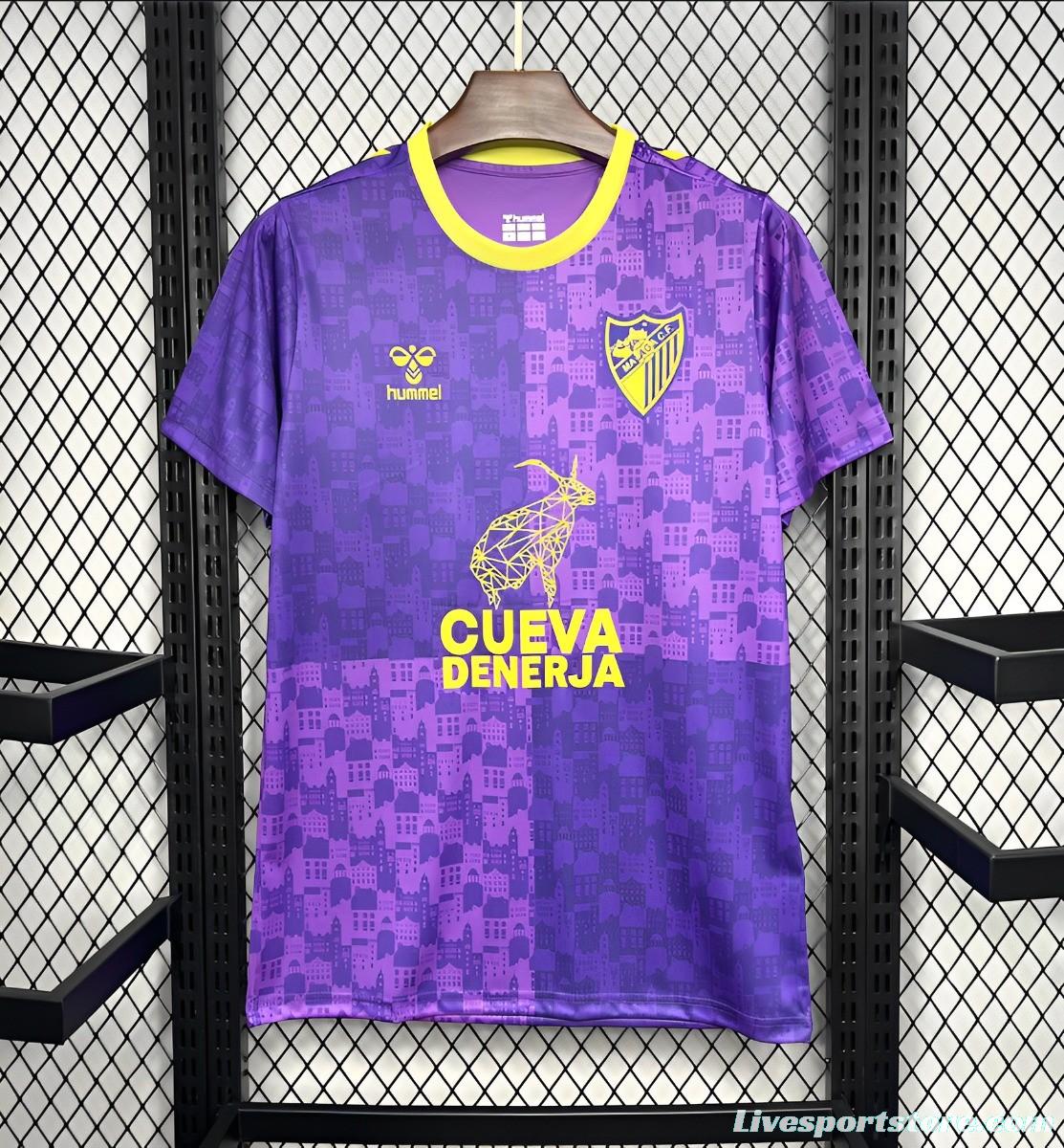 24/25 Malaga Purple Pre-match Training Jersey