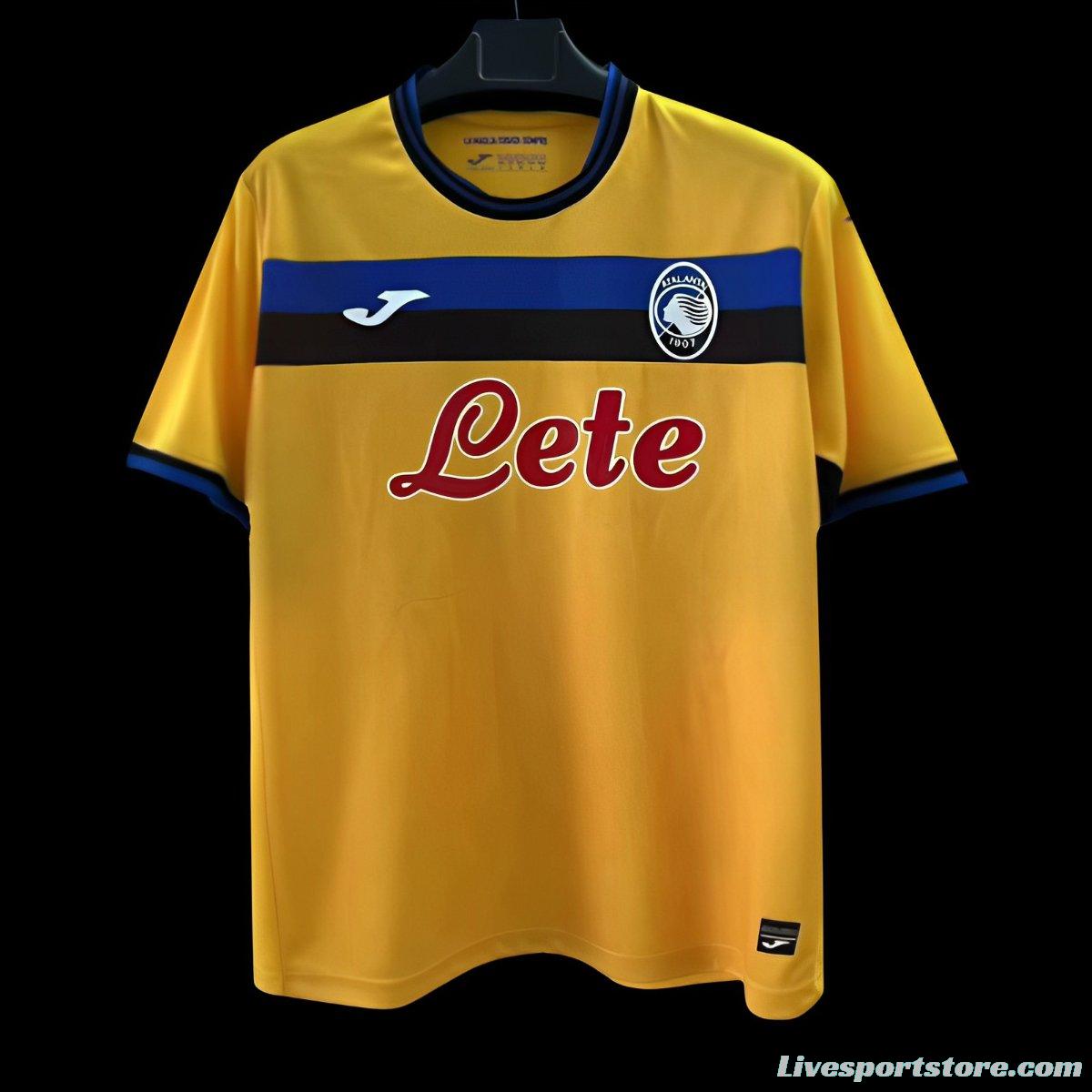 24/25 Atalanta Third Yellow Jersey