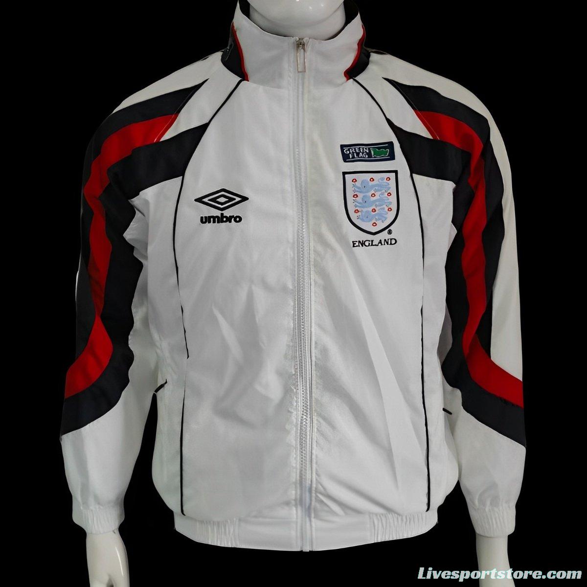 2024 England White Windbreaker