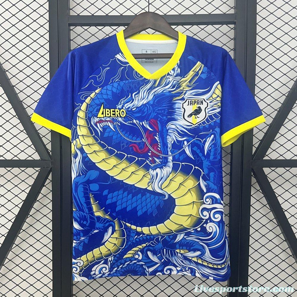 2024 Japan Blue Yellow Dragon Special Jersey