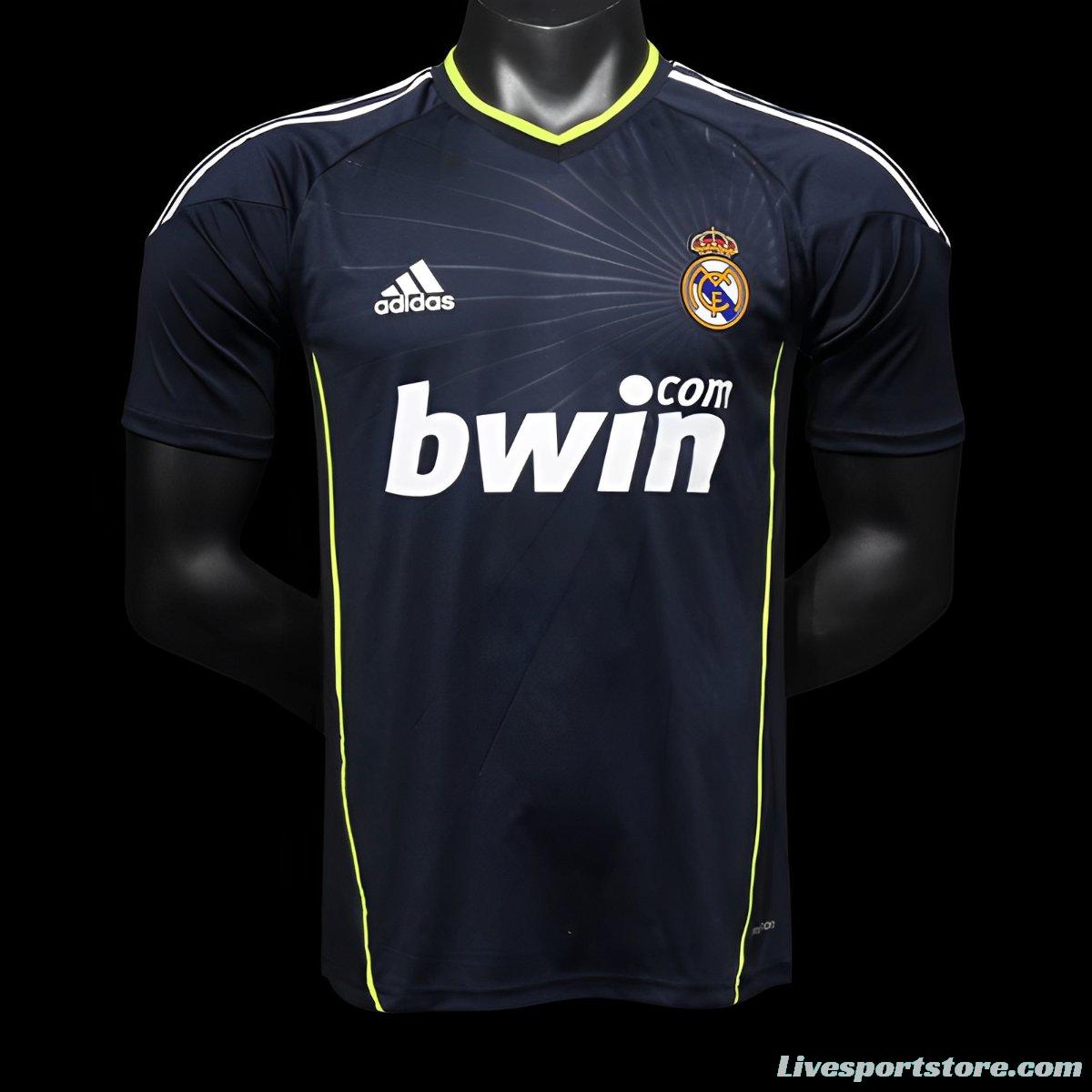 Player Version Retro 09/10 Real Madrid Away Jersey